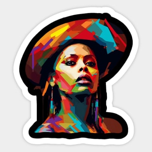 Erykah Badu Sticker